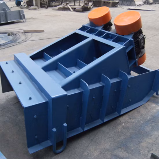 Alimentador de vibração inercial para indústria de mineração