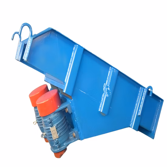 Alimentador de vibração abrasivo da indústria química dos materiais de construção da mina de carvão da metalurgia da eficiência elevada